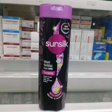 Promo Harga Sunsilk Shampoo Black Shine 340 ml - Blibli