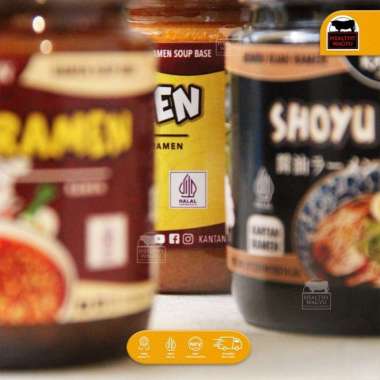 Kantan Bumbu Instant Kuah Ramen Udon Jepang Halal Healthy Wagyu Shoyu Ramen