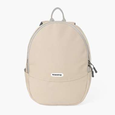 TWOSTRAP - Mini Smolly Monotone - Tas Ransel Wanita Laptop 12 Inch LiteCream