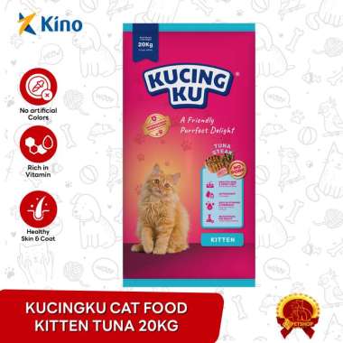 Kucingku Dry Cat Food Adult Kitten Makanan Kucing 20 Kg KITTEN TUNA