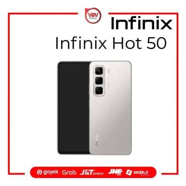 Hp Infinix Hot 50 Ram 8GB Internal 128GB Garansi Resmi Titanium Gray