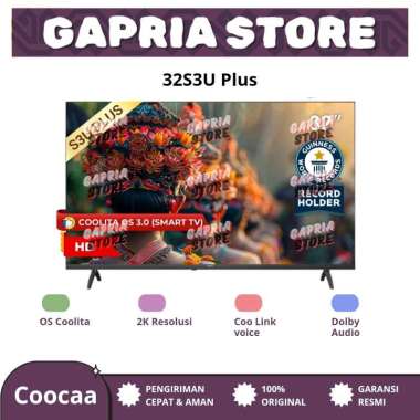 Coocaa 32 Inch Smart TV 32S3U Plus 32S3U Plus