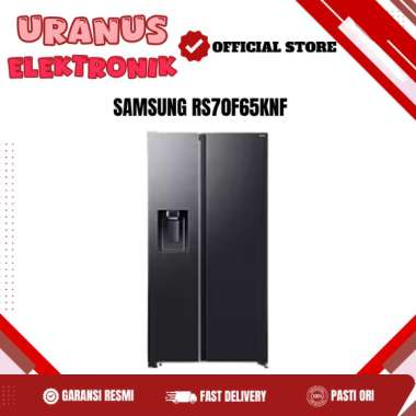 SAMSUNG RS70F65KNF KULKAS 2 PINTU SIDE BY SIDE BESPOKE AI NEW 660L REFRIGERATOR RS70F65KNF RS70F65