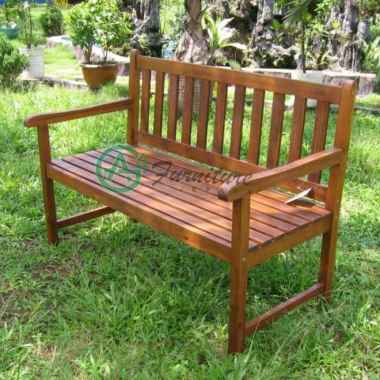 Kursi Taman Minimalis Kayu Jati