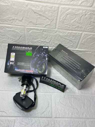 Lampu Depan Led Luximos ORIGINAL 6 Sisi/ Mata AC/DC Motor