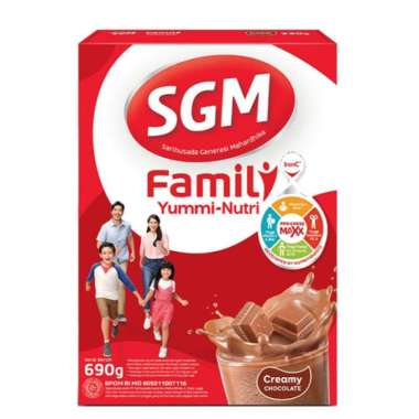 Promo Harga SGM Family Yummi Nutri Creamy Vanilla 690 gr - Blibli