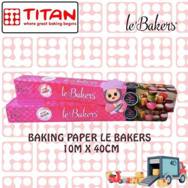 BAKING PAPER LE BAKERS 10M X 40CM