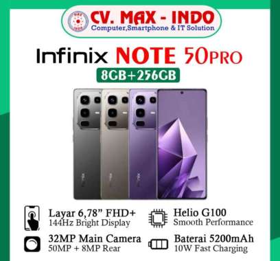 INFINIX SMARTPHONE NOTE 50 PRO 8 GB/256 GB X6855 6,78"