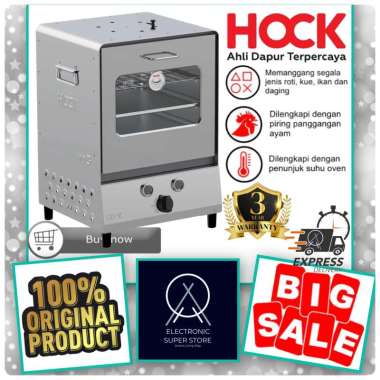OVEN HOCK HO-GS103 GS103 HO GS103 29 LITER PORTABLE OVEN STAINLESS STEEL PORTABLE OVEN GAS HOCK