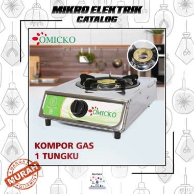 Kompor Gas 1 Tungku OMICKO