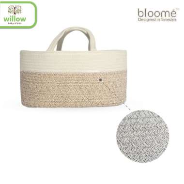 Penyimpanan Perlangkapan Bayi - Bloome Mosa Diaper Caddy Organizer Bag Ivy Chestnut