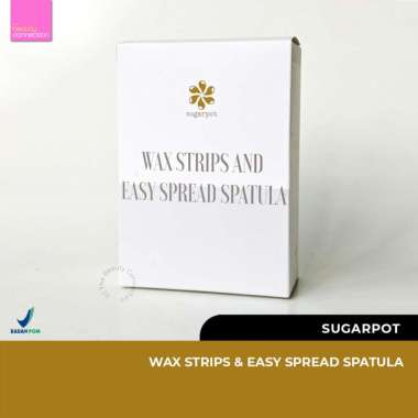 SUGARPOT Wax Strip 15 Lembar / Kain Strip / Kertas Wax Waxing