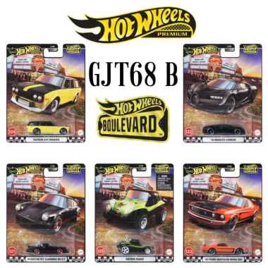 Hot Wheels Premium Boulevard Set 5Pcs GJT68 B Datsun Bugatti Porsche