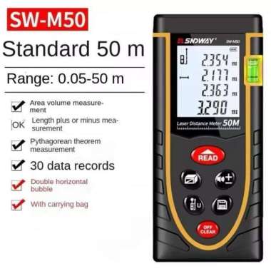 Laser Meter SNDWAY SW M50 M70 M100 M120 Range Finder SW-M50