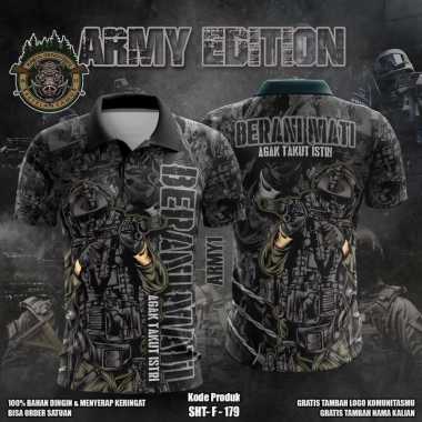 JERSEY SHOOTING CUSTOM BERKERAH / KAOS LATGAB TNI / JERSEY GARUDA SHIELD / JERSEY INDONESIAN ARMY 22