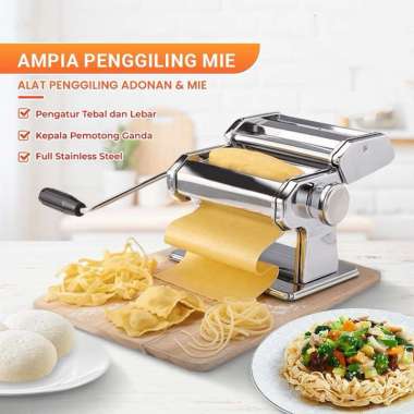 Pasta Maker Gilingan Mie Molen Pangsit - Ampia Mesin Gilingan Mie - Alat Pembuat Mie - Cetakan Mie S