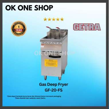 GETRA GF-20-FS Gas Deep Fryer | Gas Deep Fryer GF 20 FS