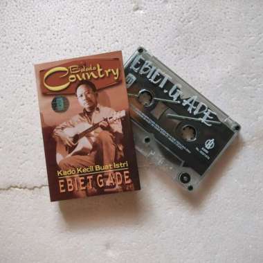 kaset pita pop balad EBIET G ADE balada country kado kecil buat istri