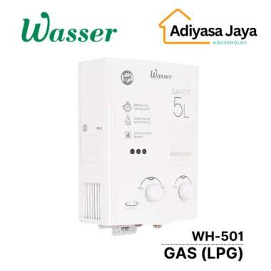 Gas Water Heater WH 501 LPG (Wasser) / Pemanas Air Gas / Elpiji