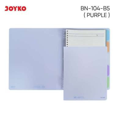 JOYKO Binder Note BN-104 A5~B5 B5 Purple