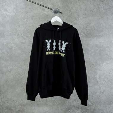 Jaket ADLV MUGSHOT ALIEN WHITE BLACK HOODIE 100% ORIGINAL size 1