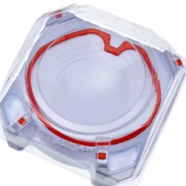 Beyblade X BeybladeX Stadium White Line Red Arena Segi empat original Takara Tomy