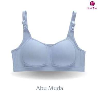 Chelyne BH Wanita BA20 Full Cup Bra Spandex Lycra Premium Tanpa Kawat Penyangga - 36/42 Cup B Daily