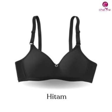 Chelyne BH Wanita B3300 Full Cup Bra Premium Spandex Lycra Tanpa Kawat Penyangga - Big Size Daily Br