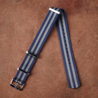 Artem Blue Bond Nylon Watch Strap 19-20 mm