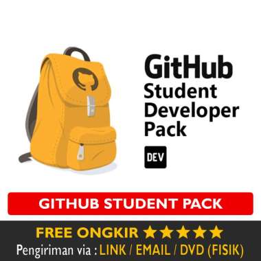 Akun GitHub Student Developer Pack Premium Git Hub PRO Lifetime Private Use Bergaransi