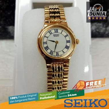JAM TANGAN WANITA SEIKO GOLD ORIGINAL SXJD68P1 SEIKO SXJD68 CT