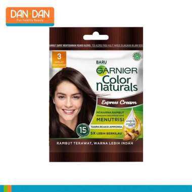 GARNIER Color Naturals Express Cream - 3 Coklat Kehitaman