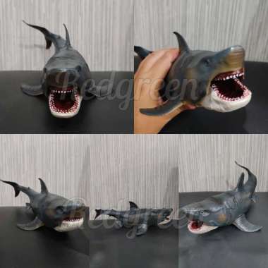 mainan Megalodon shark hiu Jumbo mainan anak koleksi megalodon jumbo mega lodon besar jum bo