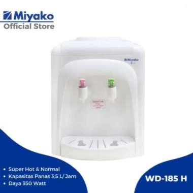 DISPENSER MIYAKO WD-185H / WD185H HOT & NORMAL GARANSI RESMI