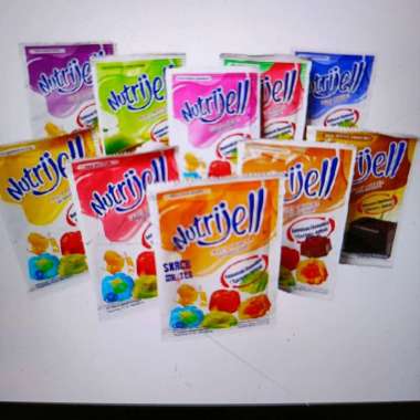 nutrijel 10gr 1 box isi 12pcs coklat