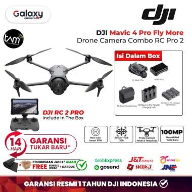 DJI Mavic 4 Pro Combo (RC Pro 2) Drone Camera Garansi Resmi