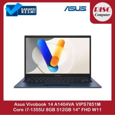 Asus Vivobook 14 A1404VA VIPS7851M Core i7-1355U 8GB 512GB 14" FHD W11