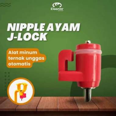 Nipple Ayam J Lock Nippel Kapsul Ayam Nipel Puyuh Nipel Kelinci Alat Minum Ayam Broiler A3 A5 A9