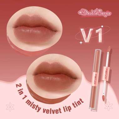 PINKFLASH DUO LIPGLOSS Lipstik Ombrelips V01