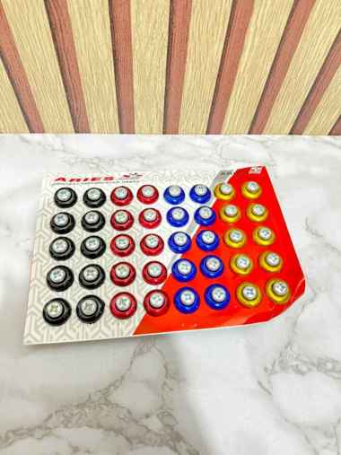 Baut Obeng Posh Aries Baut Kembang Seng Warna Warna Buat Plat Nomor Baut Posh Ring Monel Variasi Bau