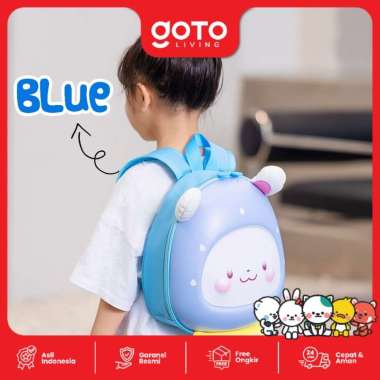 Goto Miuza Backpack Tas Ransel Sekolah Anak Perempuan Karakter Mini BLUE