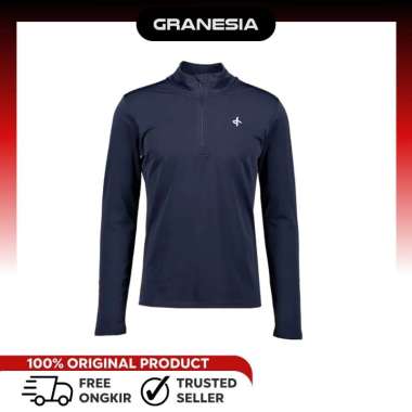 Baju Golf Pria Cross Sportwear Men's Function Hal Zip LongSleeve CSLS000|Kaos Olahraga Lengan Panjan