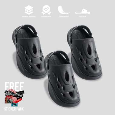 Prodigo - Sandal Slip On Pria Palawa All Varian I Sandal Slop Baim Anti Slip I Sandal Slide Unisex M