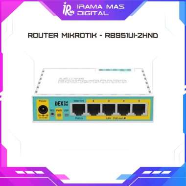 ROUTER MIKROTIK - RB951Ui-2HnD