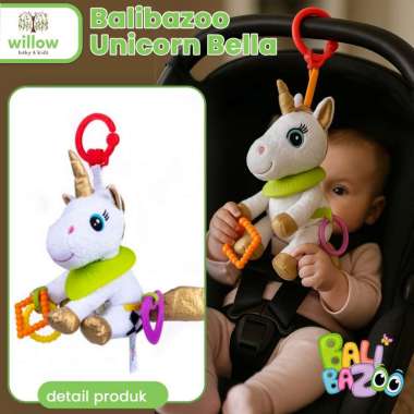 Mainan Rattle Anak - Balibazoo Unicorn Bella