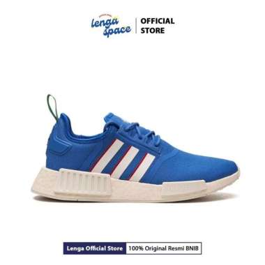 Sepatu Sneakers Pria Adidas NMD_R1 - Blue (GX9886) ORIGINAL 42