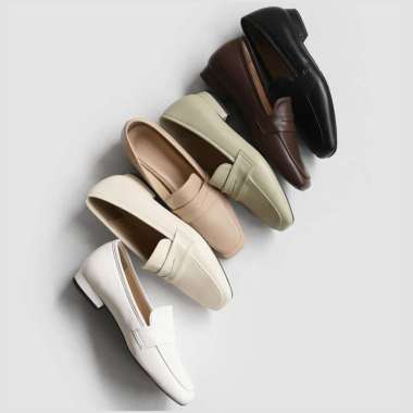 SAPPUN Fomie Loafer (2cm) - Loafers Wanita 38 BLACK