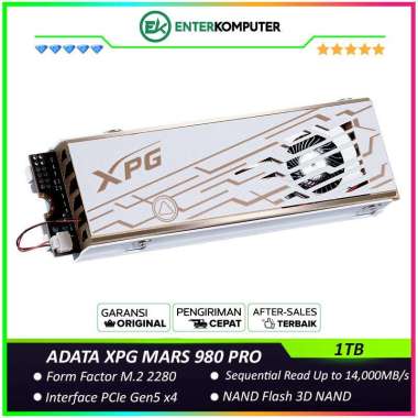 ADATA XPG MARS 980 PRO 1TB PCIe Gen5 x4 / SSD 1TB