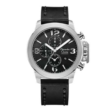 Alexandre Christie AC 6280 Silver Black New GCLSSBASL