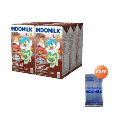 Promo Harga Indomilk Susu UHT Kids Cokelat 115 ml - Blibli